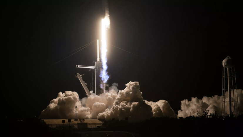 Пилотируемый космический корабль Crew Dragon-2 стартовал к МКС Пилотируемый космический корабль Crew Dragon-2 стартовал к МКС