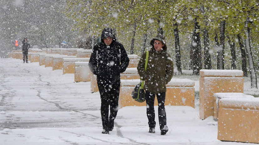 Вильфанд призвал не удивляться выпадению снега в мае в Москве