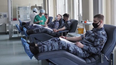 В Росгвардии рассказали об акции в честь Национального дня донора