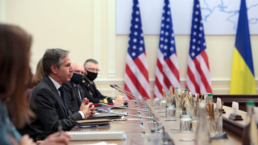 «Второстепенное место в политике США»: как прошёл визит госсекретаря Блинкена на Украину