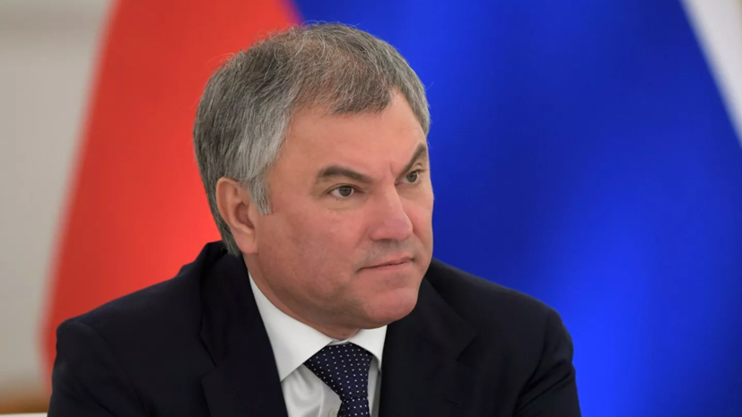 Володин заявил о необходимости обсуждать вопрос анонимности в сети