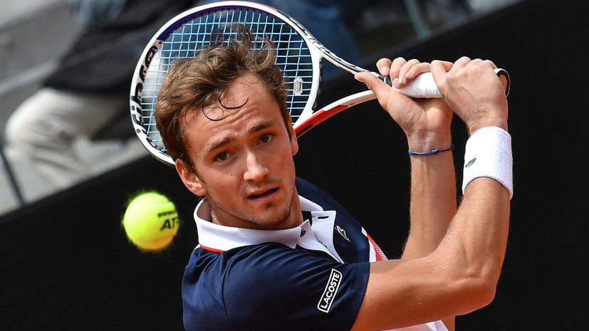 Матч Медведева и Карацева на турнире ATP в Риме перенесён