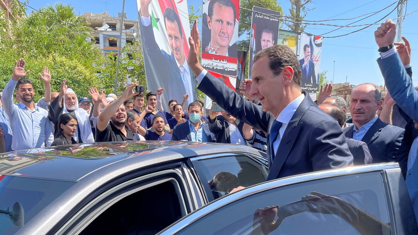 Асад набрал 95% на выборах