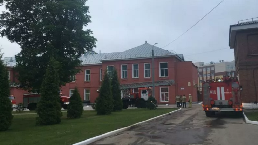 ТАСС: очаг пожара в реанимации больницы в Рязани находился в аппарате ИВЛ