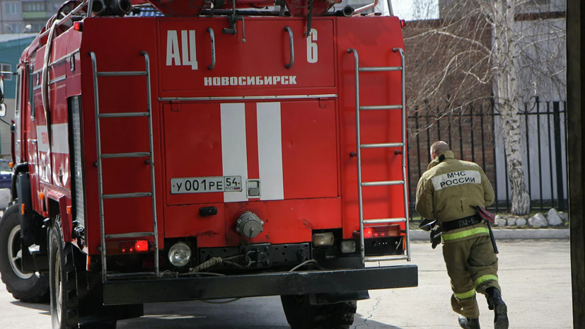 При пожаре на АЗС в Новосибирске пострадали шесть человек