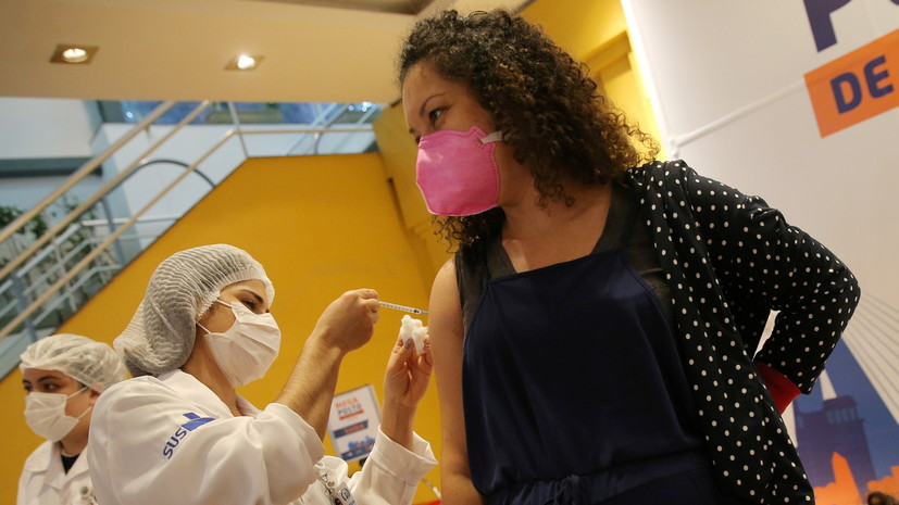 В Бразилии за сутки выявили более 95 тысяч случаев коронавируса