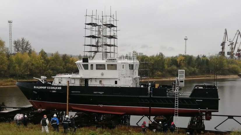 Черноморский флот получил катер «Владимир Козицкий»