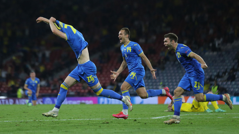 Украина впервые в истории пробилась в четвертьфинал чемпионата Европы