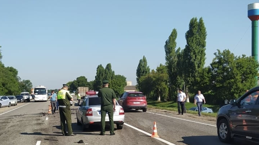 В результате ДТП на Кубани погибли пять человек