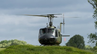 Военный вертолёт США совершил аварийную посадку в Японии