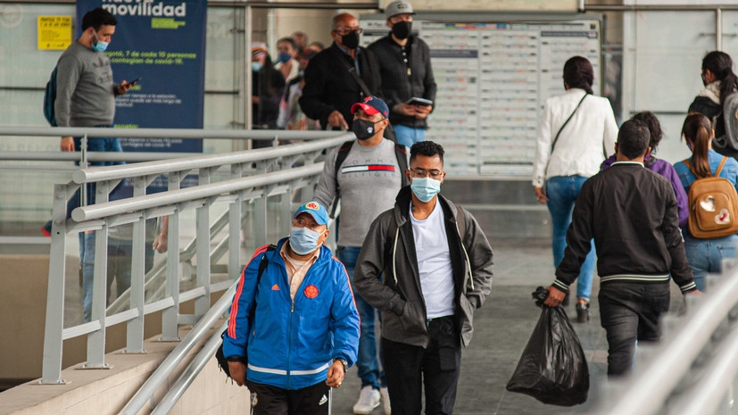 В Колумбии за сутки выявили более 27 тысяч случаев коронавируса