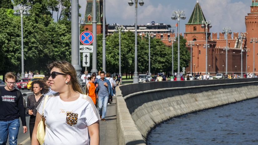В Москве 3 июля ожидается до +25 °С
