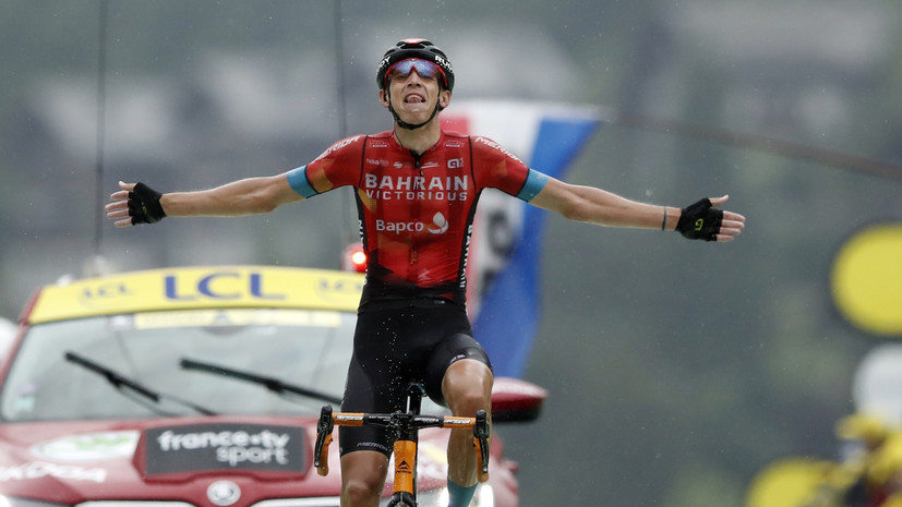 Тенс одержал победу на восьмом этапе «Тур де Франс»