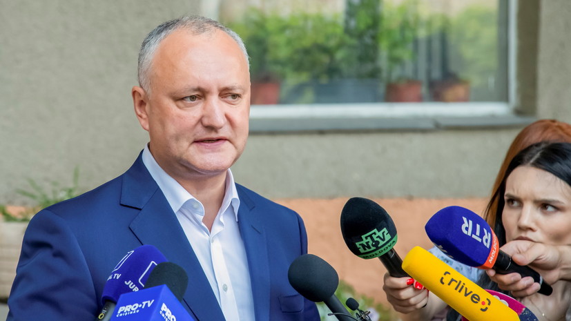 Додон высказался об отношениях Молдавии и России после выборов