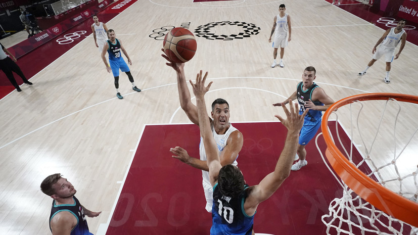 48 очков Дончича помогли Словении победить Аргентину на баскетбольном турнире ОИ