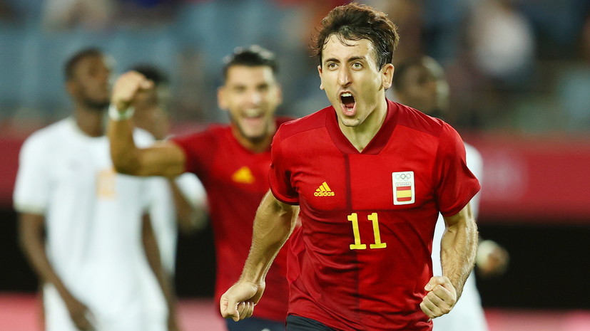 Испания победила Кот-д'Ивуар и вышла в полуфинал мужского футбольного турнира на ОИ в Токио