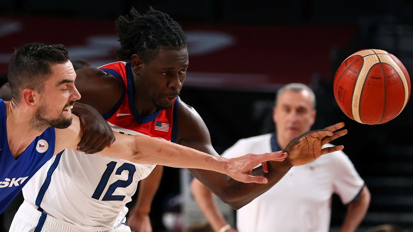 Сборная США по баскетболу разгромила Чехию и вышла в четвертьфинал олимпийского турнира