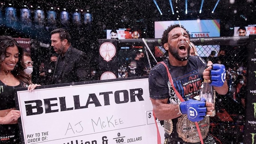 Макки стал чемпионом Bellator в полулёгком весе
