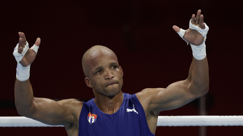 Кубинский боксёр Иглесиас выиграл золото ОИ в весе до 69 кг