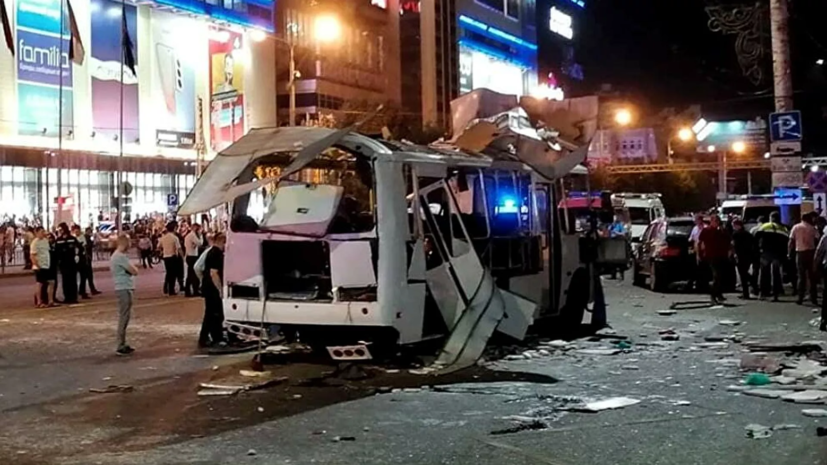 Перевозчик заявил, что взорвавшийся в Воронеже автобус был технически исправен Перевозчик заявил, что взорвавшийся в Воронеже автобус был технически исправен