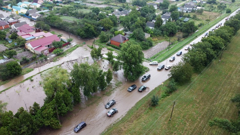 Более 450 человек эвакуировали в Анапе из-за подтоплений