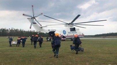 В Якутии начали выводить группировки МЧС после стабилизации ситуации с пожарами