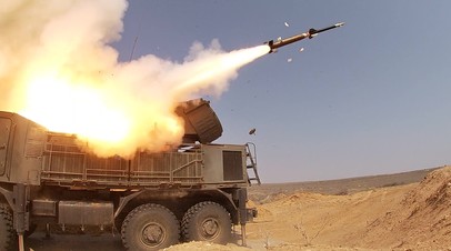 Самоходный зенитный ракетно-пушечный комплекс «Панцирь-С1»