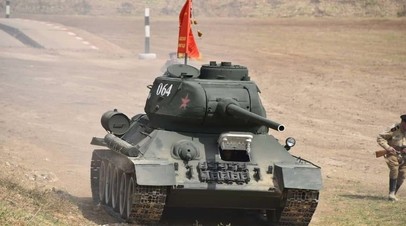 В форуме Армия-2021 принял участие танк Т-34