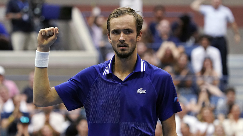 Медведев рассказал о поздравлении Путина после победы на US Open