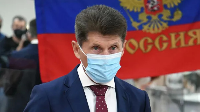 Глава Приморья Олег Кожемяко проголосовал на выборах