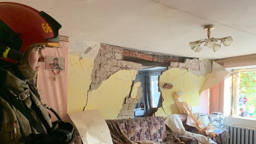 При взрыве газа в доме на Урале повреждения получили три квартиры При взрыве газа в доме на Урале повреждения получили три квартиры