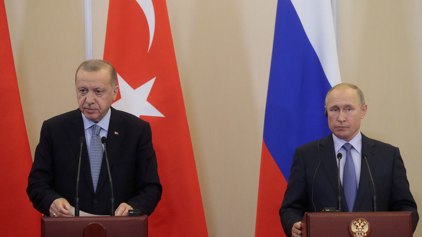 Путин назвал число посетивших Турцию российских туристов за девять месяцев 2021 года