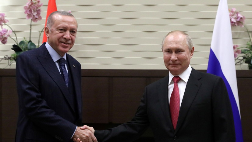 Путин посоветовал Эрдогану ревакцинироваться «Спутником V»