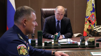 Путин заявил, что Зиничев до конца исполнял свой долг