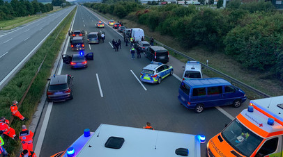 В Германии задержали мужчину, захватившего заложников в автобусе