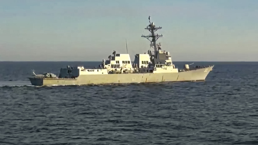 ВМС США прокомментировали инцидент с эсминцем Chafee в Японском море
