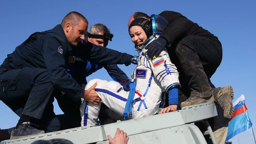 Юлия Пересильд рассказала о самом ярком моменте во время возвращения с МКС на Землю