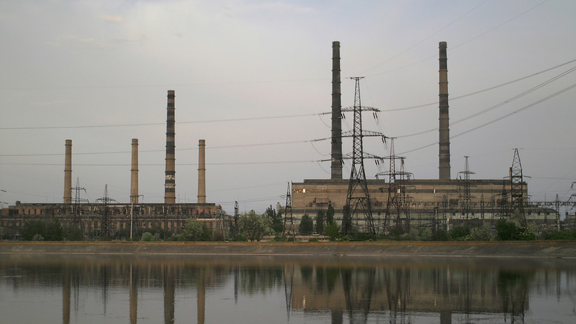 На Украине остановили работу ТЭС из-за отсутствия угля