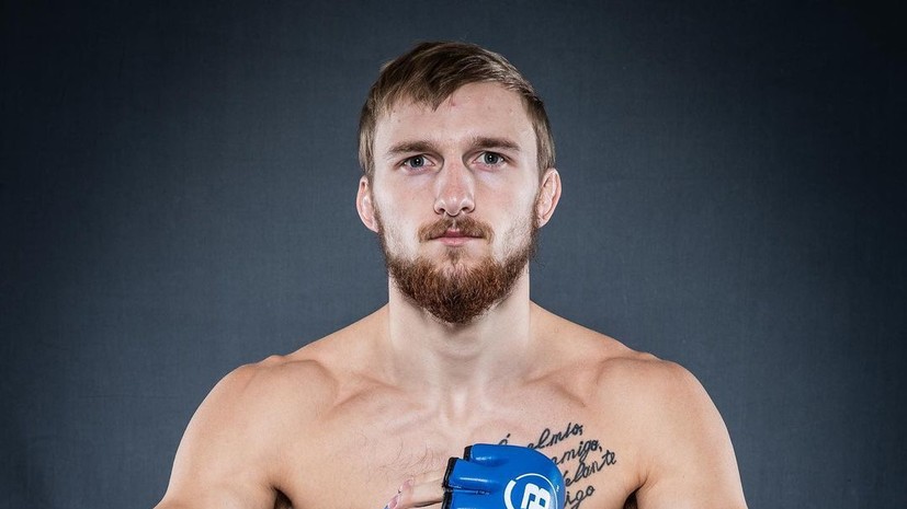 Российский боец Михайлов: рад, что выиграл свой дебютный поединок в Bellator
