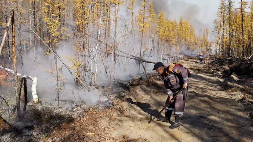 Финансирование на охрану от лесных пожаров в Якутии увеличили на 1 млрд рублей