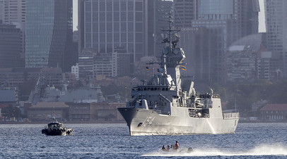 Корабль ВМС Австралии