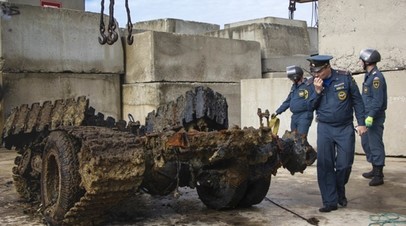 Спасатели нашли автомобиль времён войны во время разминирования теплохода Жан Жорес