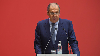 Речь Лаврова на собрании по случаю 25-летия Дома русского зарубежья