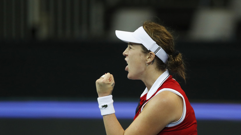 Павлюченкова впервые в карьере стала 11-й ракеткой мира