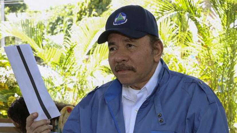 Даниель Ортега лидирует на выборах президента Никарагуа с 75,92% голосов