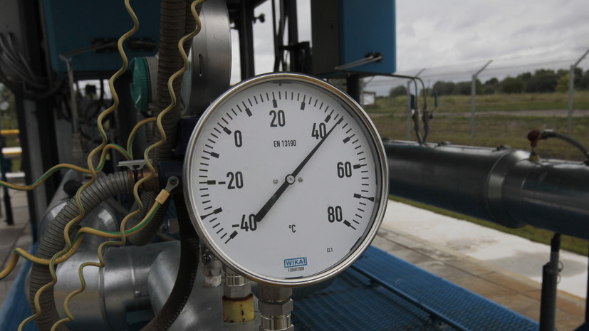 «Газпром» начал выполнение плана закачки газа в хранилища Европы на ноябрь