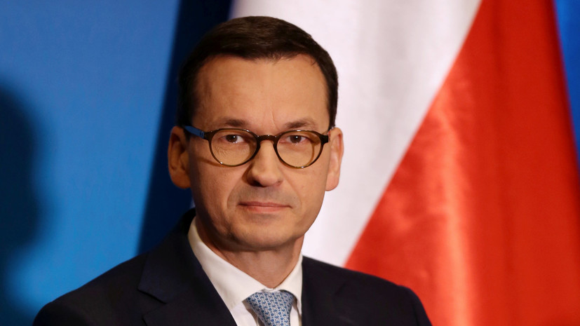 Премьер Польши назвал условие закрытия пропускных пунктов на границе с Белоруссией