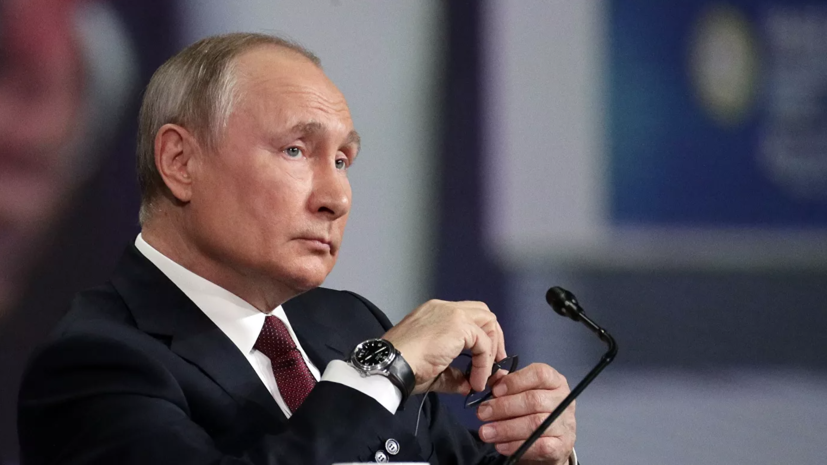 Путин назвал учения НАТО в Чёрном море вызовом для России