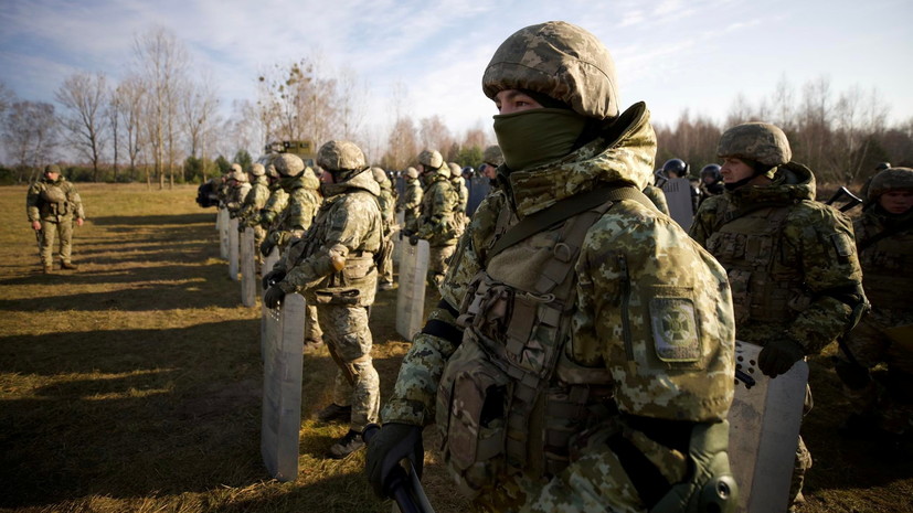 На Украине пригрозили уничтожать «так называемых мигрантов» в случае прорыва границы