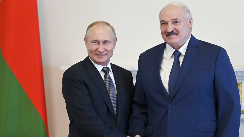 Лукашенко рассказал об обсуждении с Путиным действий США и НАТО в Чёрном море